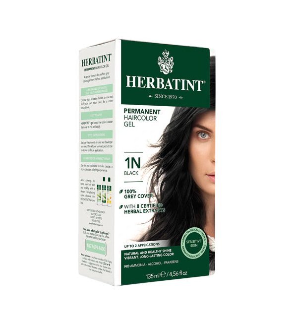 Herbatint-1N Herbatint Soin Colorant Permanent 1N Noire – Image 1