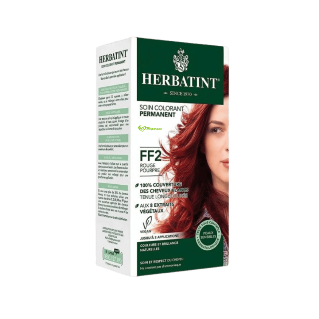 Herbatint-FF2-rouge-pourpre-150ml-1 Herbatint FF2 rouge pourpre 150ml – Image 1