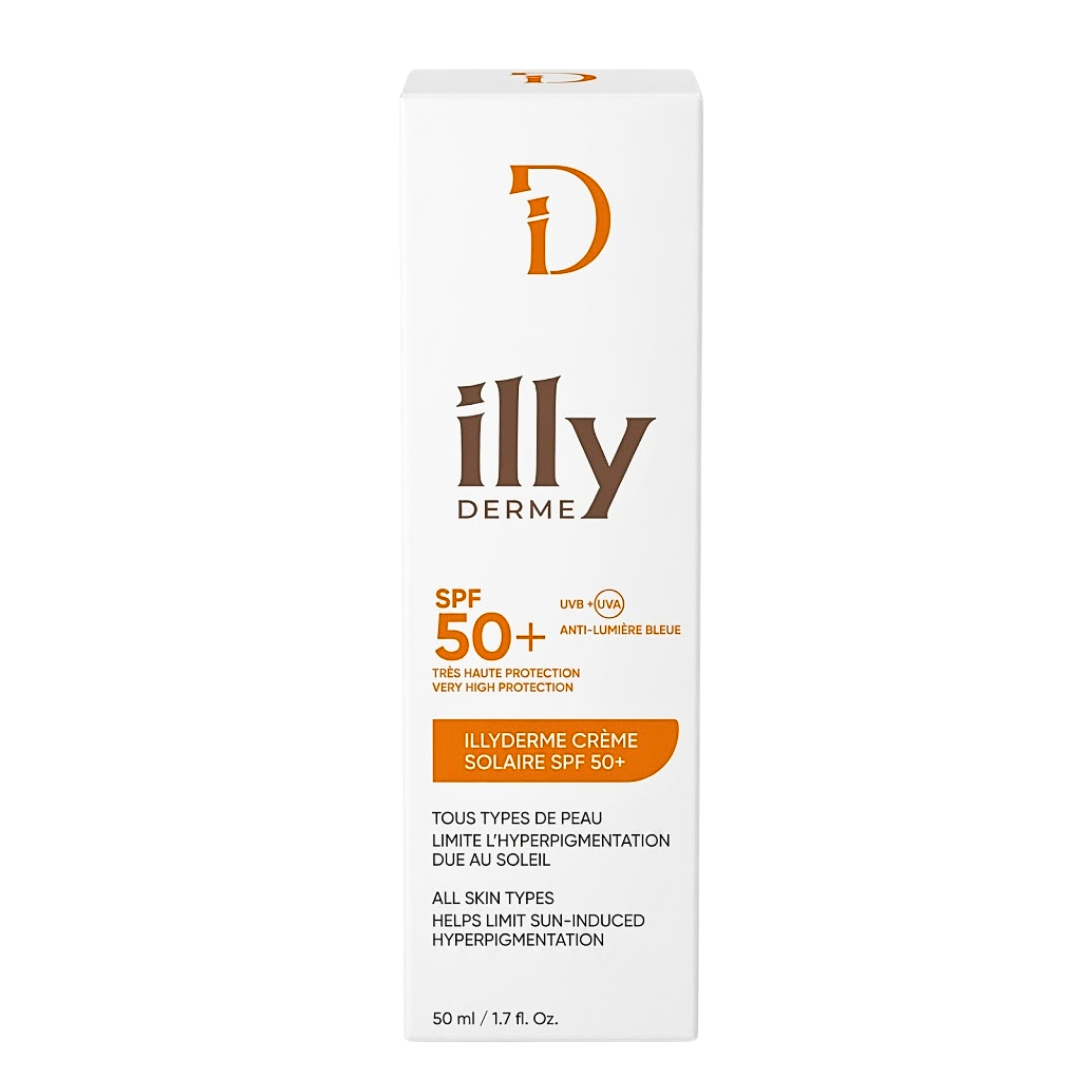 Illyderme-Ecran-solaire-spf50-50ml Illyderme Ecran Solaire Spf50+ 50ml – Image 1