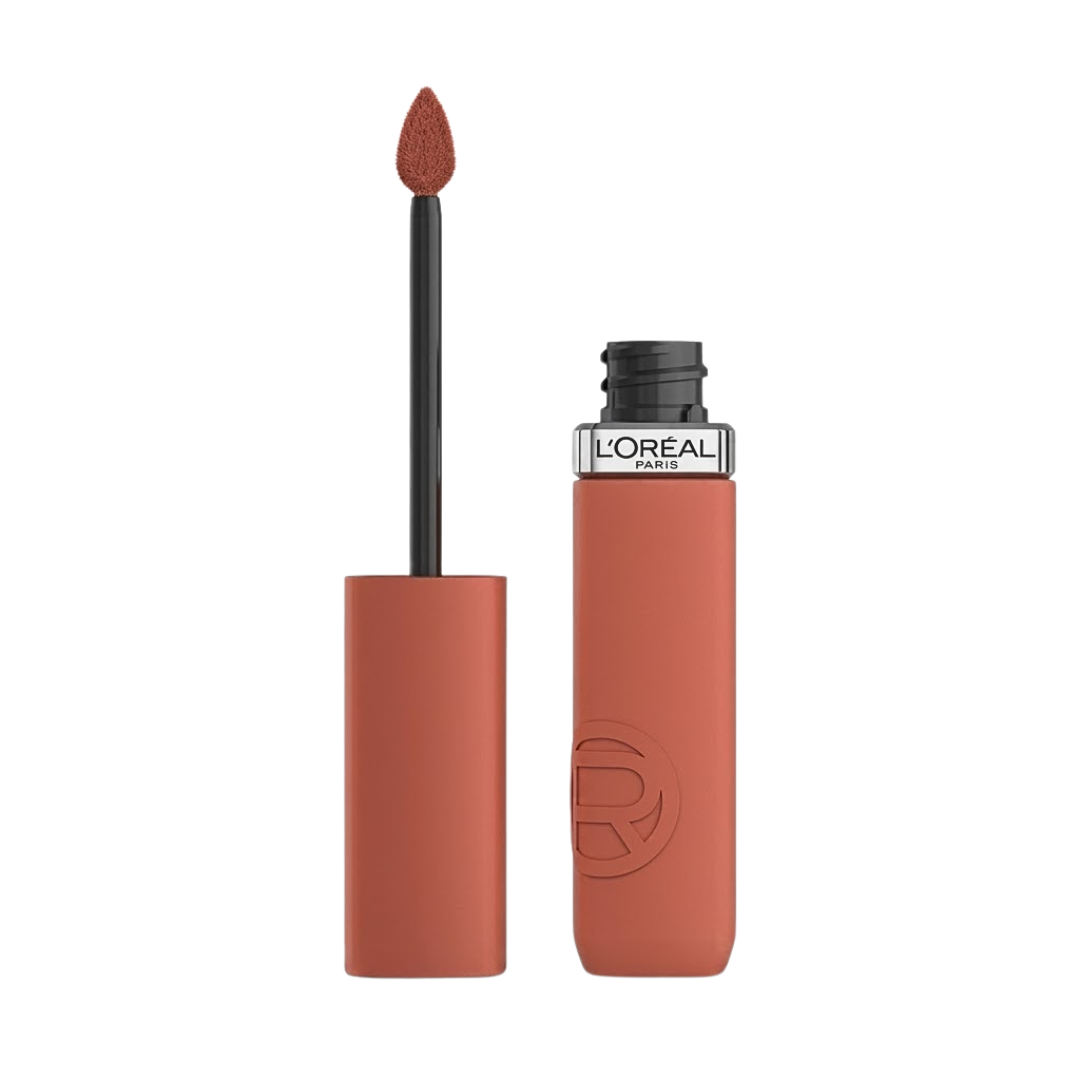 Loreal-Nude-Matte-Resistance-115-Snooze-Your-Alarth L'oreal Paris Rouge A Levres Nude Matte Resistance 115 Snooze Your Alarth – Image 1