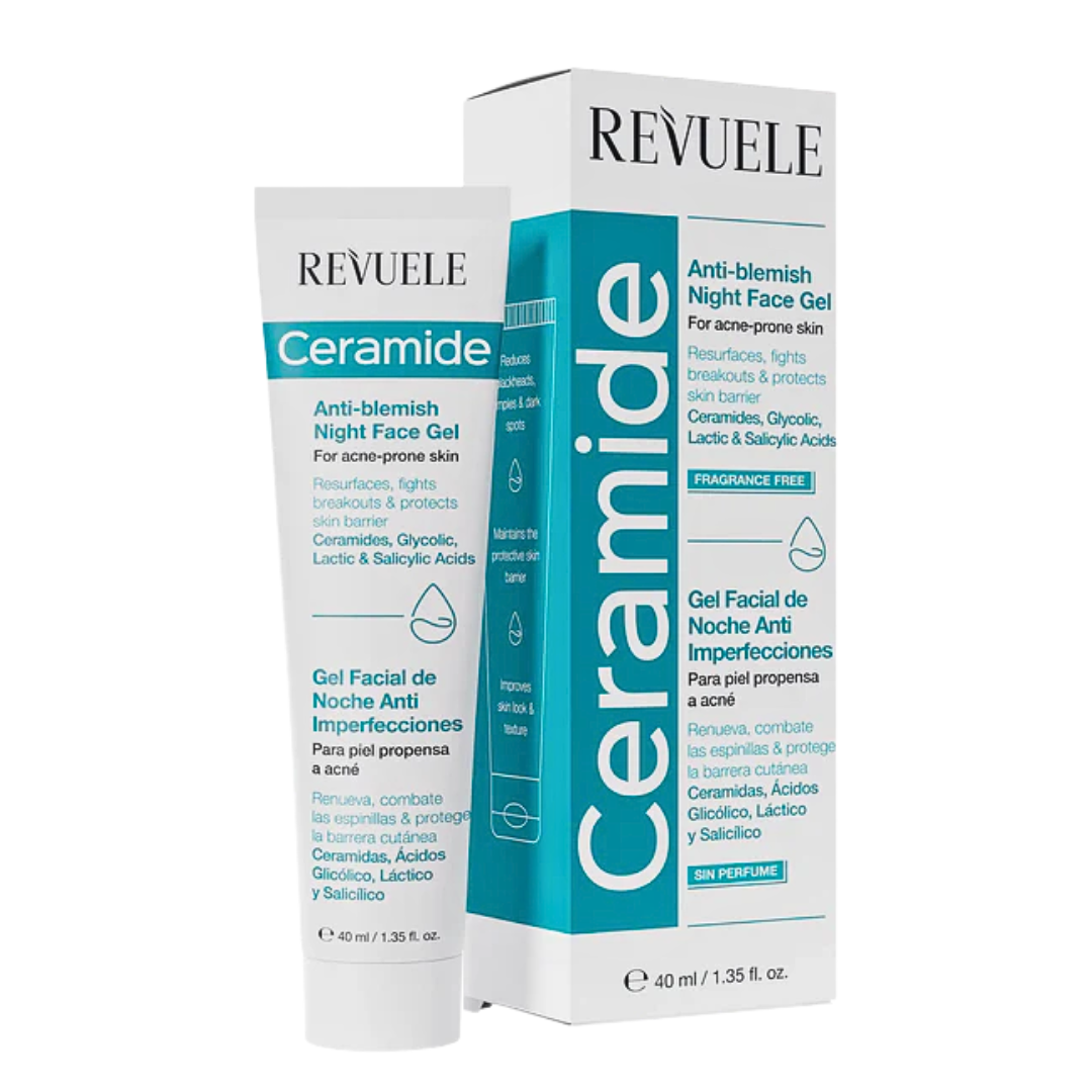 Revuele-Ceramide-Anti-Blemish-Night-Face-Gel Revuele Ceramide Anti-Blemish Night Face Gel – Image 1
