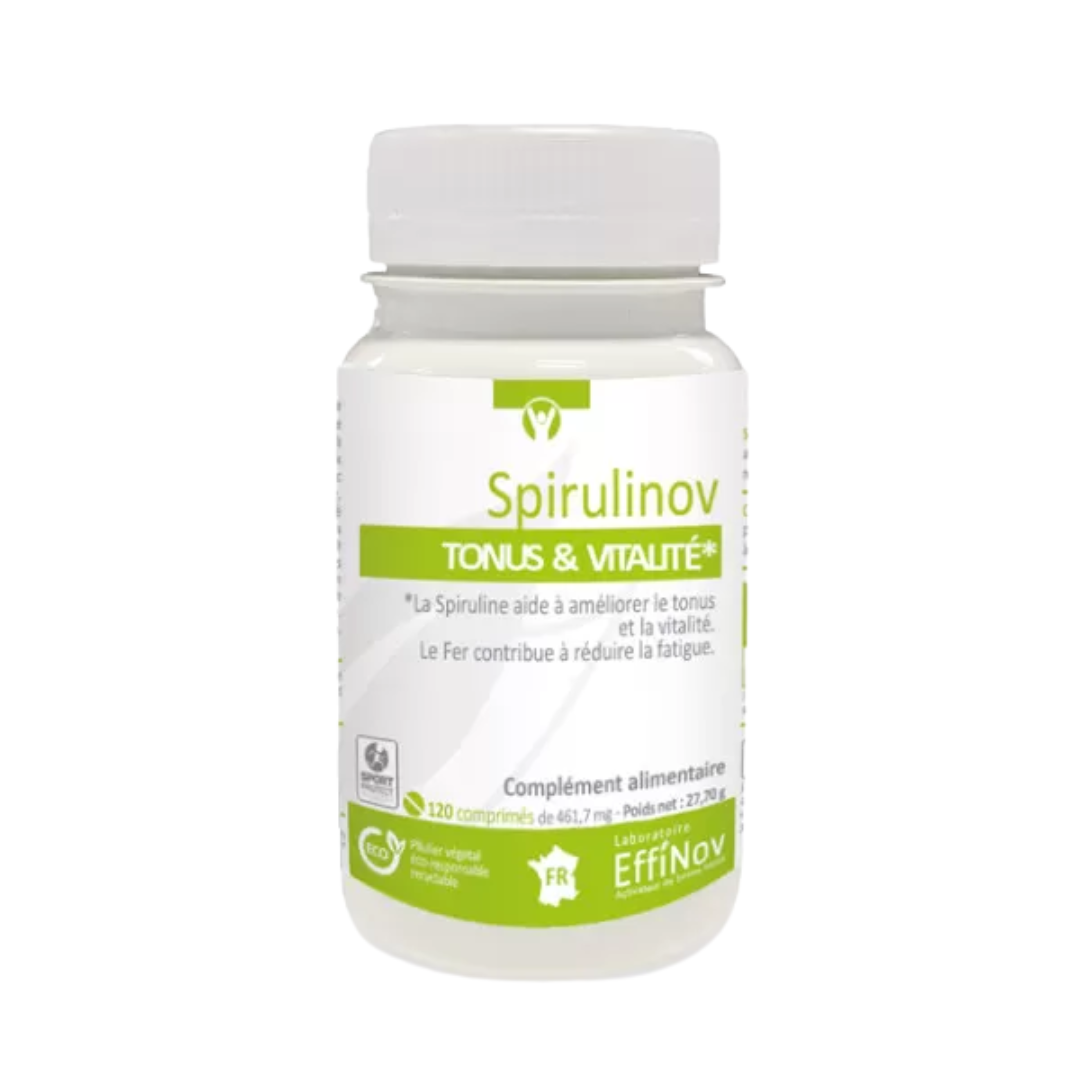 Spirulinov-120-cps Effinov Spirulinov 120 Capsules – Image 1
