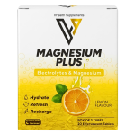 Vhealth Maghnesium Plus Lemon Box of 2 Tubes 20Tablets