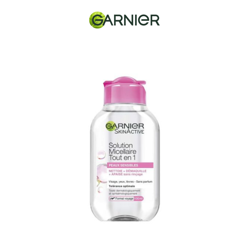 3600542146470-1 Garnier SkinActive – Eau micellaire pour peaux sensibles – 100ml – Image 1