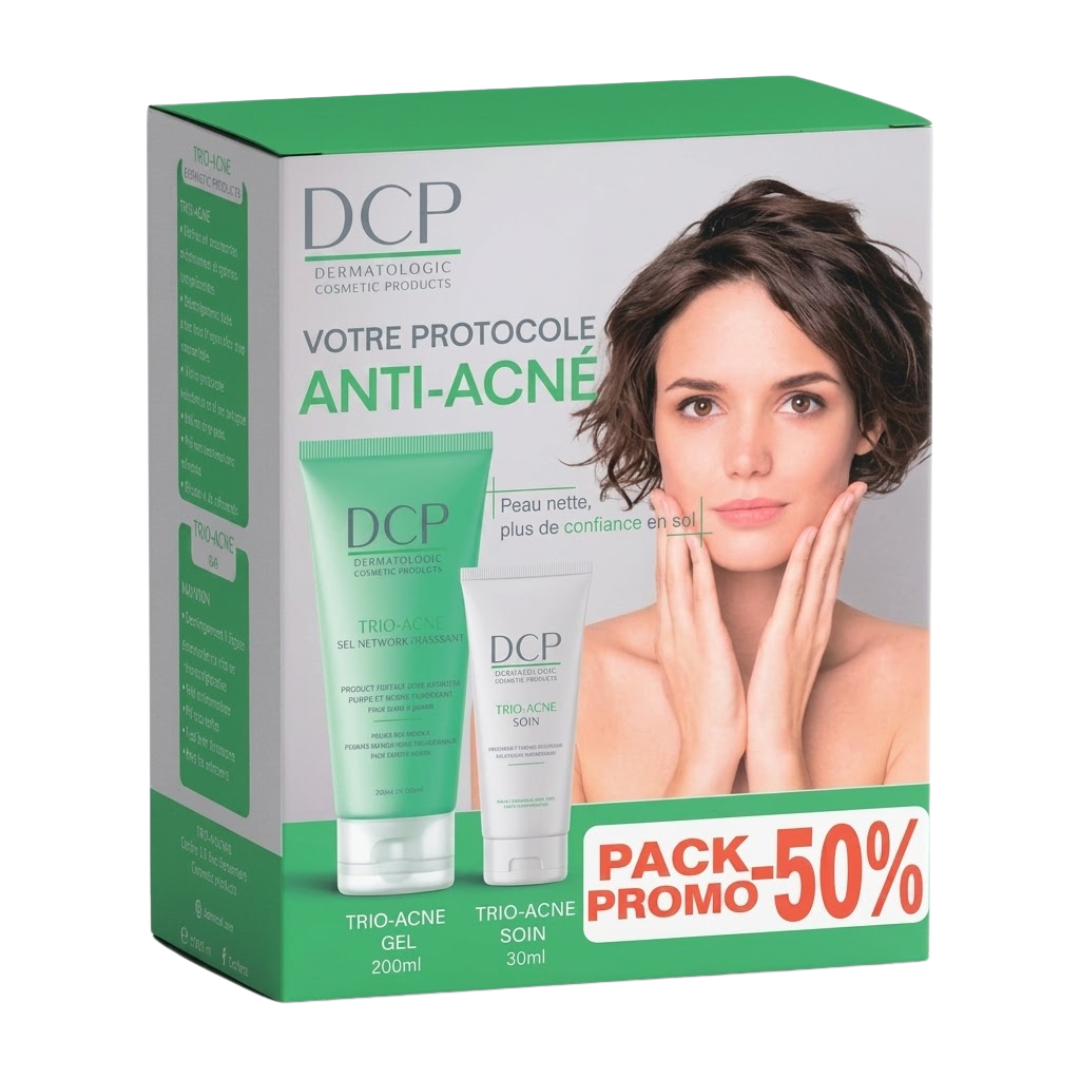 DCP-duo-pack-Anti-Acne-Trio-acne-soin-ski-30mlTrio-acne-gel-nett- DCP duo pack Anti-Acne "Trio-acne soin ski 30ml+Trio-acne gel nett " – Image 1