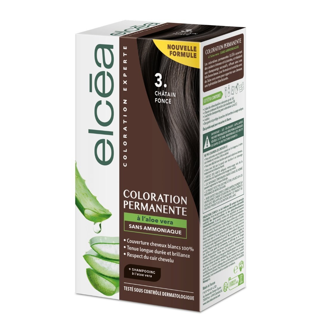Elcea-Coloration-Chatain-Fonce-3 Elcea Coloration Châtain Foncé 3 – Image 1