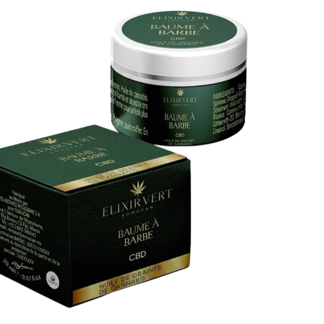 Elixir-Vert-Baume-a-Barbre-20ml Elixir Vert Baume A Barbre 20ml – Image 1