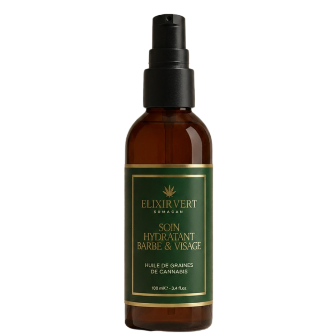 Elixir-Vert-Soin-Hydratant-Barbe-Visage-100ml Elixir Vert Soin Hydratant Barbe & Visage 100ml – Image 1
