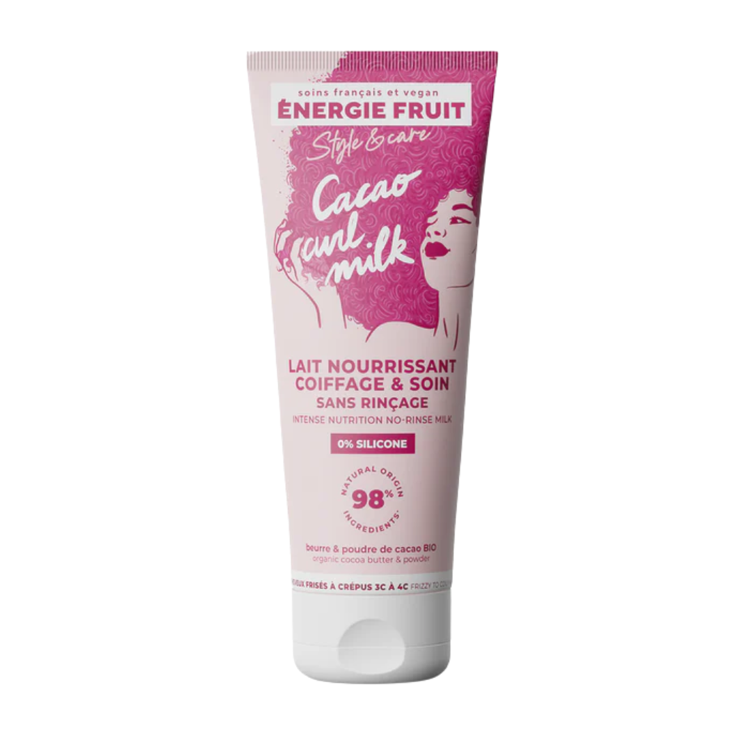 Energie-Fruit-Lait-Nourrissant-Coiffage-Soin-Sans-Rincage-200ml ENERGIE FRUIT LAIT COIFFANT CURL NUTRITION INTENSE 200ML – Image 1