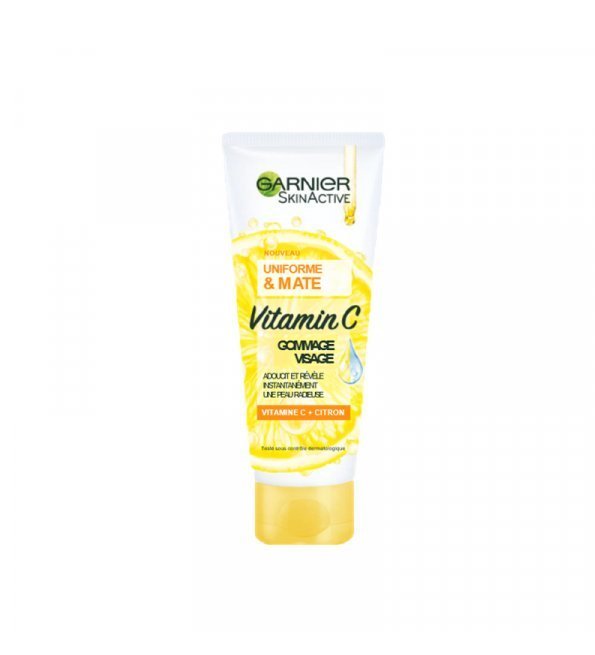 Garnier-Creme-gommante-Vitamine-C-50ml Garnier SkinActive Crème gommante fast bright à la vitamine C 50ml – Image 1