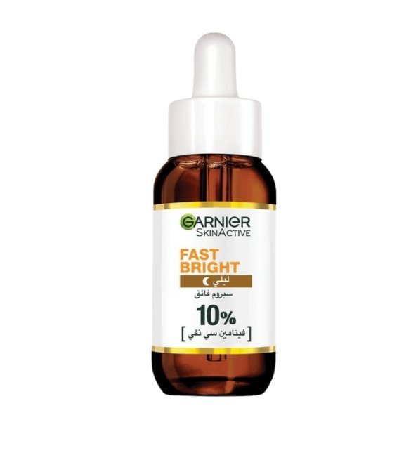 Garnier-Fast-Bright-Booster-Serum-Night-30ml-1 Garnier Fast Bright Booster Serum Night 30ml – Image 1