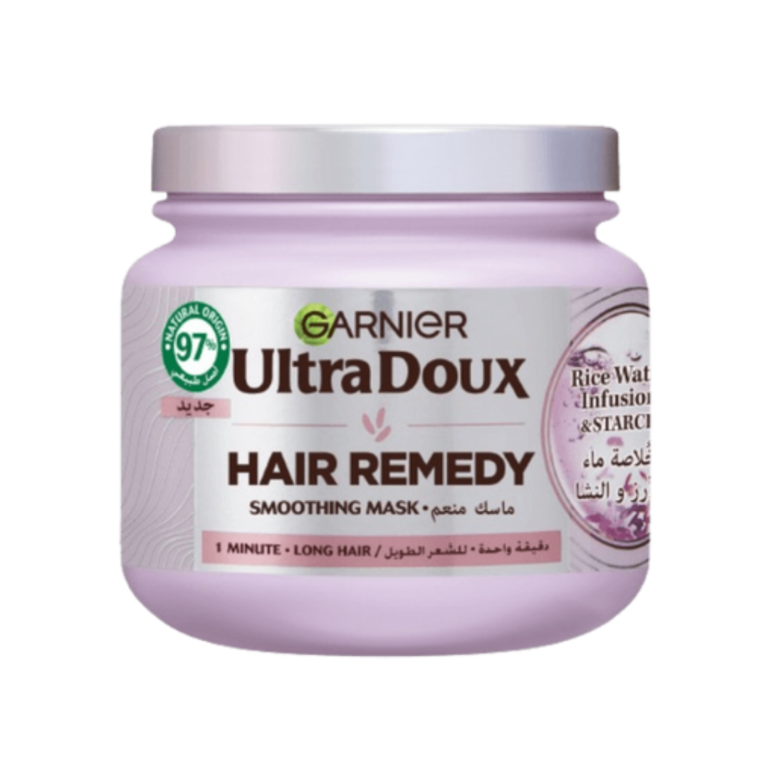 Garnier-Ultra-Doux-Hair-Remede-Rice-Water-340ml Garnier Ultra Doux Hair Remede Rice Water 340ml – Image 1