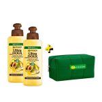 Garnier Ultra Doux Serum Hair Avocat 2x200ml + Serviette pack