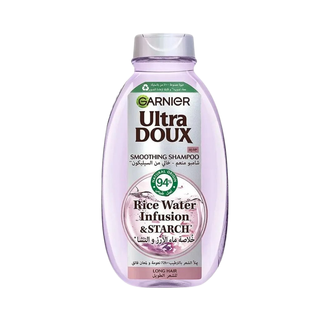 Garnier-Ultra-Doux-Shampoo-Rice-Water-200ml Garnier Ultra Doux Shampoing Rice Water 200ml – Image 1