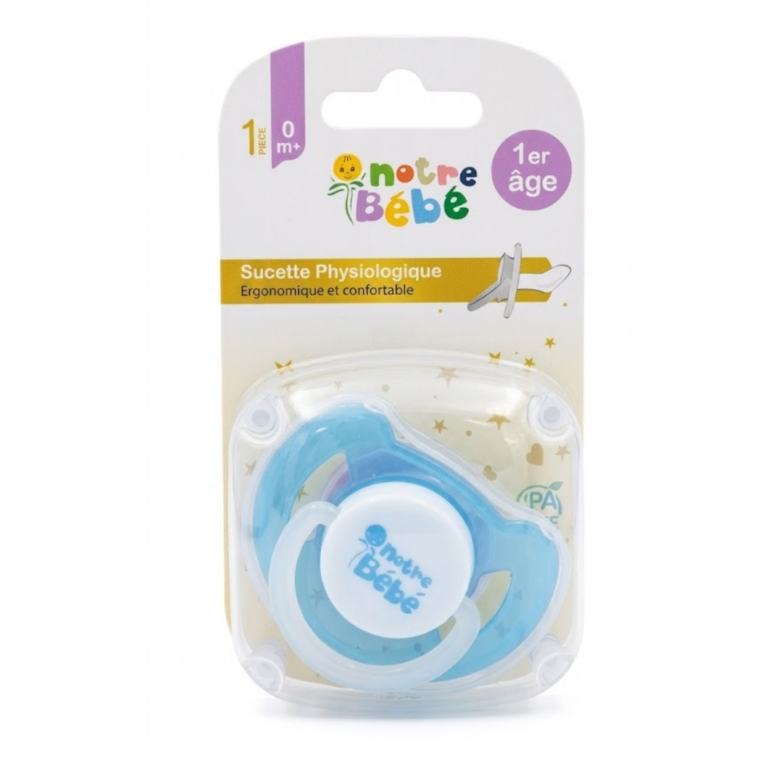Notre-Bebe-Sucette-Physiologique-1er-Age-0m Notre Bebe Sucette Physiologique 1er Age +0m – Image 1