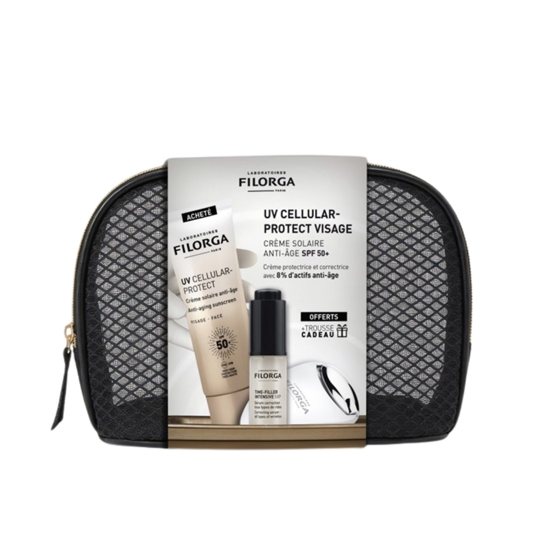 sd Filorga Uv Cellu Cr Solaire Anti-Age+Time Filler Int Serum 5ml Pack – Image 1
