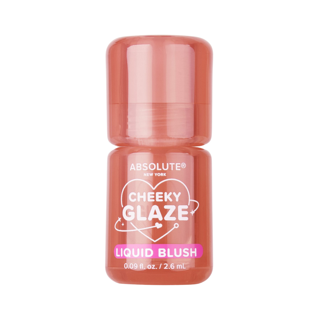 Absolute-Cheeky-Glaze-Liquid-Blush-Soft-Peach Absolute New York Cheeky Glaze Liquid Blush Soft Peach – Image 1