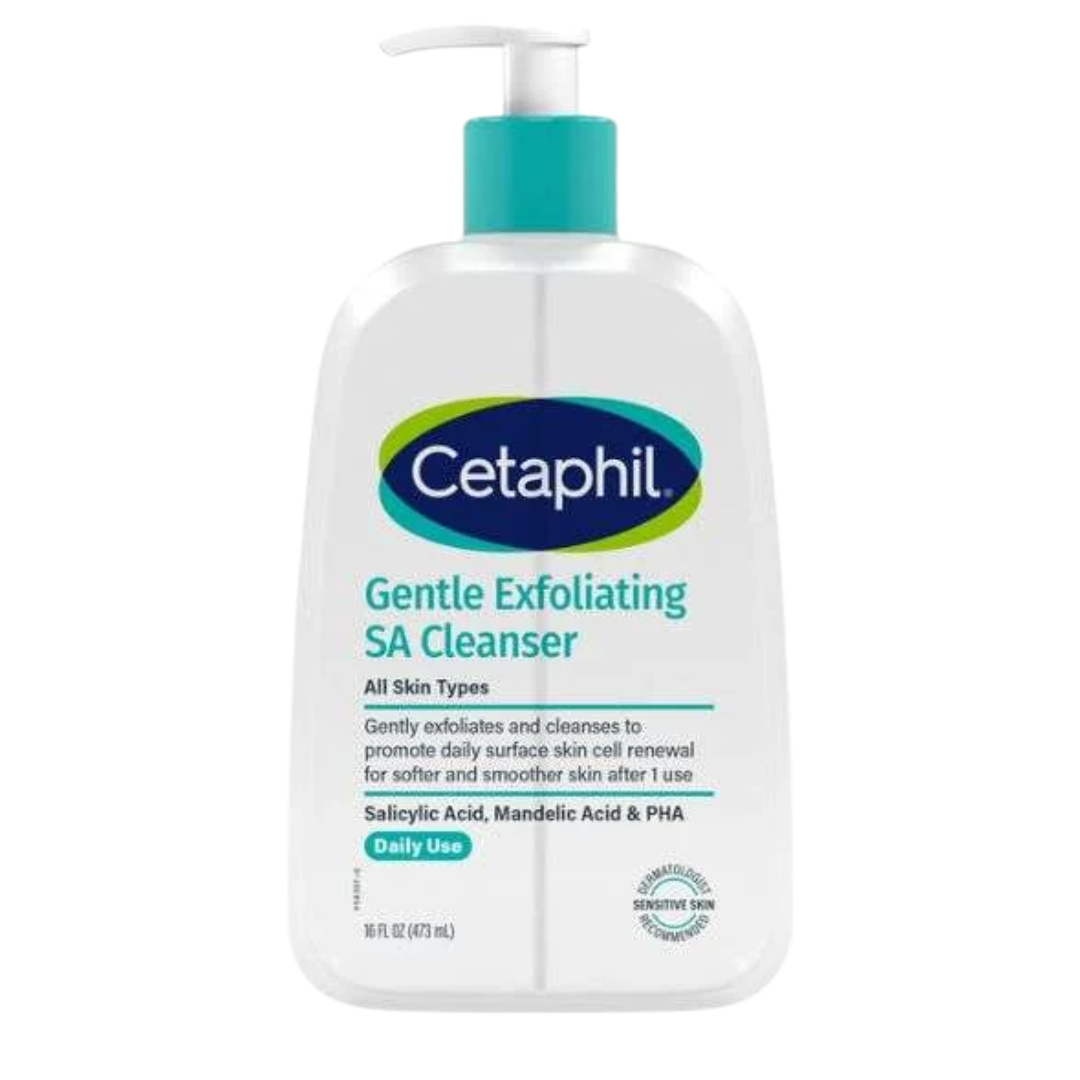 Cetaphil-Gentle-Exfoliating-Cleanser-473ml Cetaphil Gentle Exfoliating SA Cleanser 473ml – Image 1