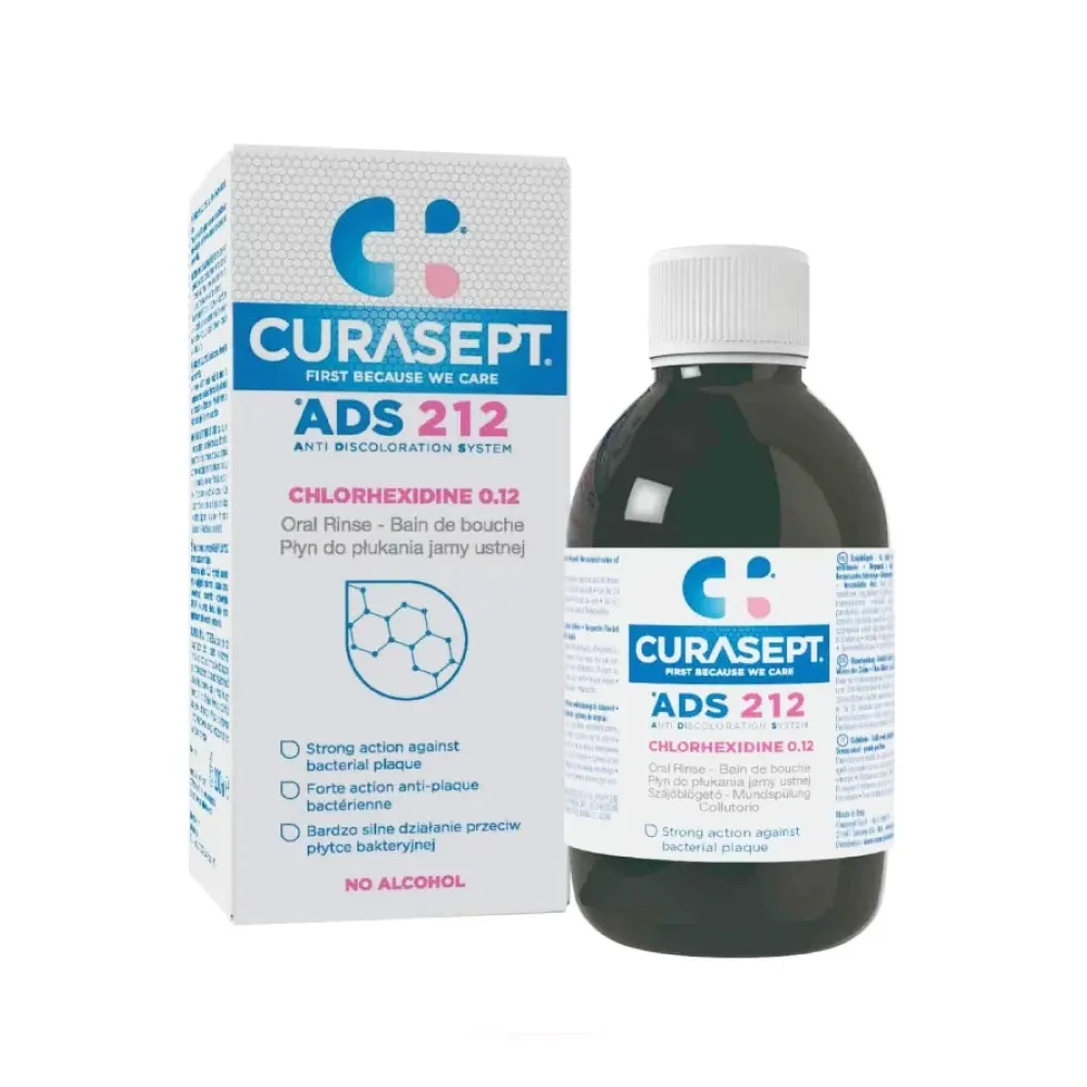 Curasept-ADS-212 Curaprox - Curasept ADS 212 - Bain de bouche 0,12% CHX - 200 ml – Image 1