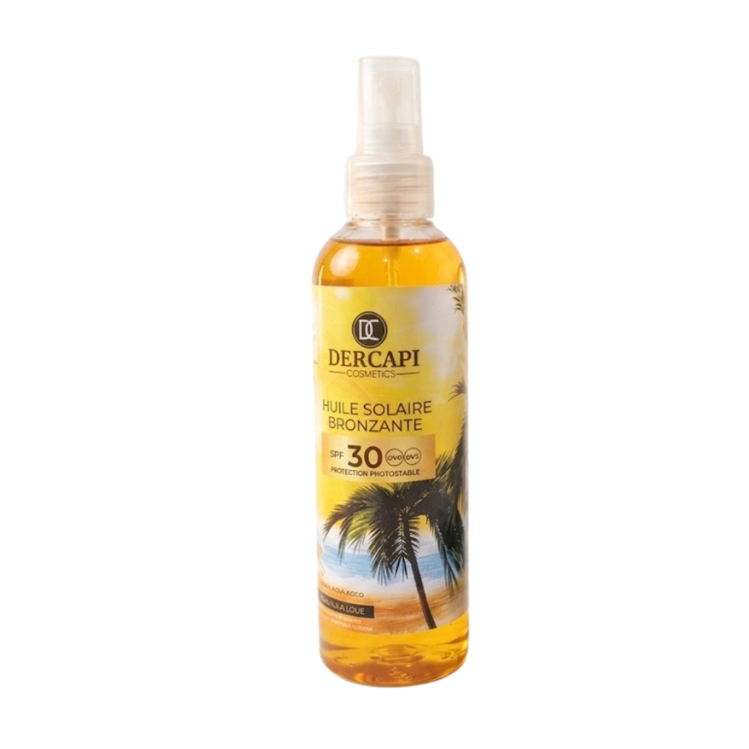 Dercapi-Huile-De-Bronzante-Spf30-200ml Dercapi Huile De Bronzante Spf30 200ml – Image 1