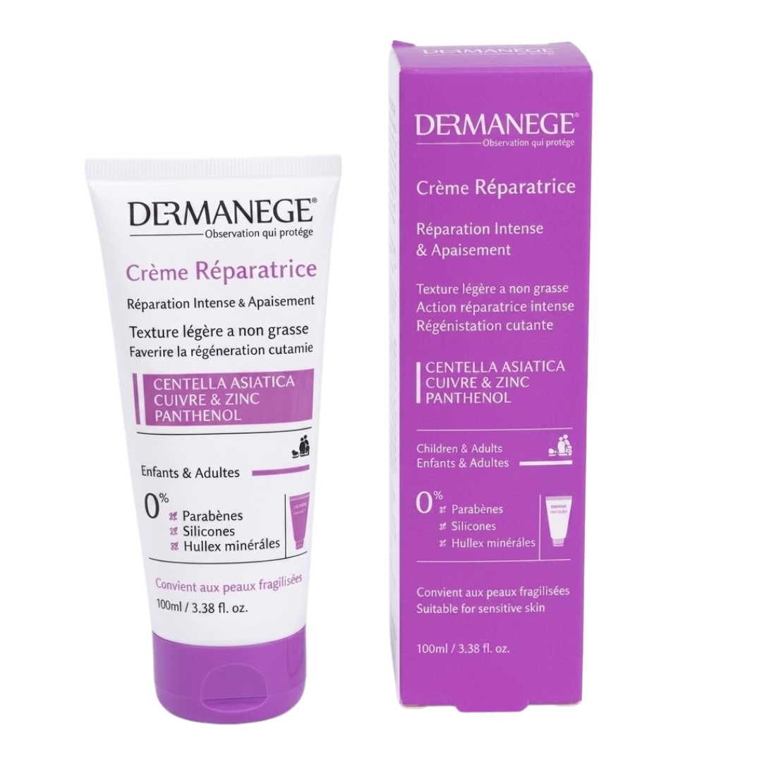 Dermocare-Creme-hydratante-50ml-2 Dermanege Creme Reparatrice 100ml – Image 1