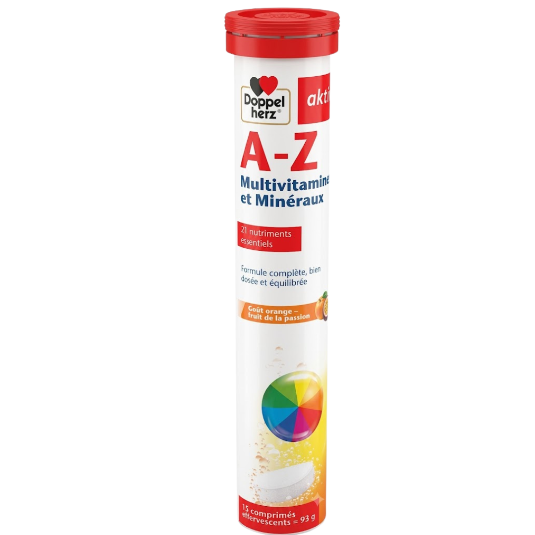 Doppel-Herz-Multivitamines-Et-Mineraux-15cps Doppel Herz Multivitamines Et Mineraux 15 Comprimes – Image 1