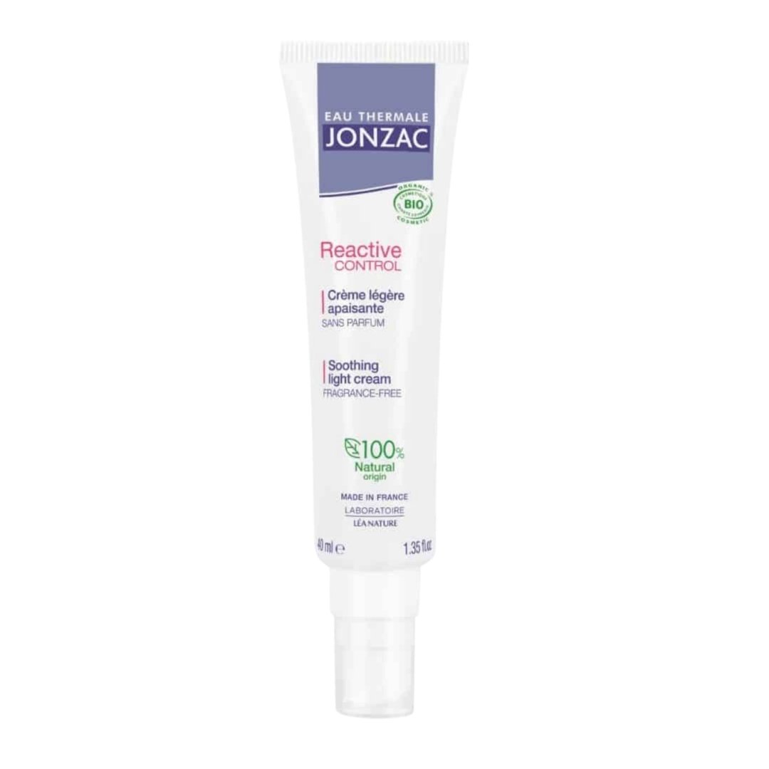 EAU-THERMALE-JONZAC-CREME-LEGERE-APAISANTE-40ml JONZAC CRÈME LÉGÈRE APAISANTE SANS PARFUM 40ml – Image 1