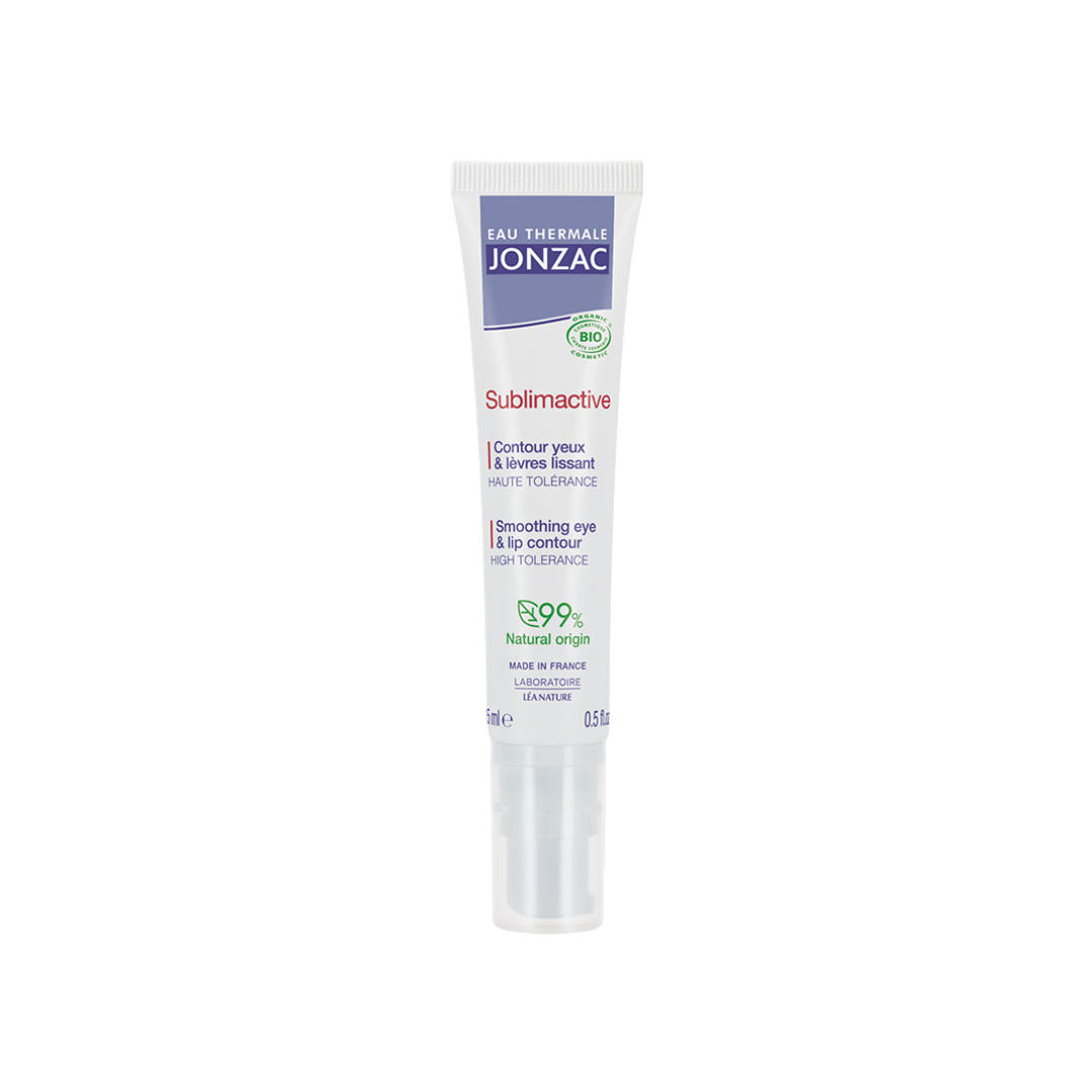 Elba-lait-bronzant-protecteur-spf30-100ml-2025-04-28T153853.279 Jonzac Sublimactive Contour Yeux & Levres Lissant 15ml – Image 1