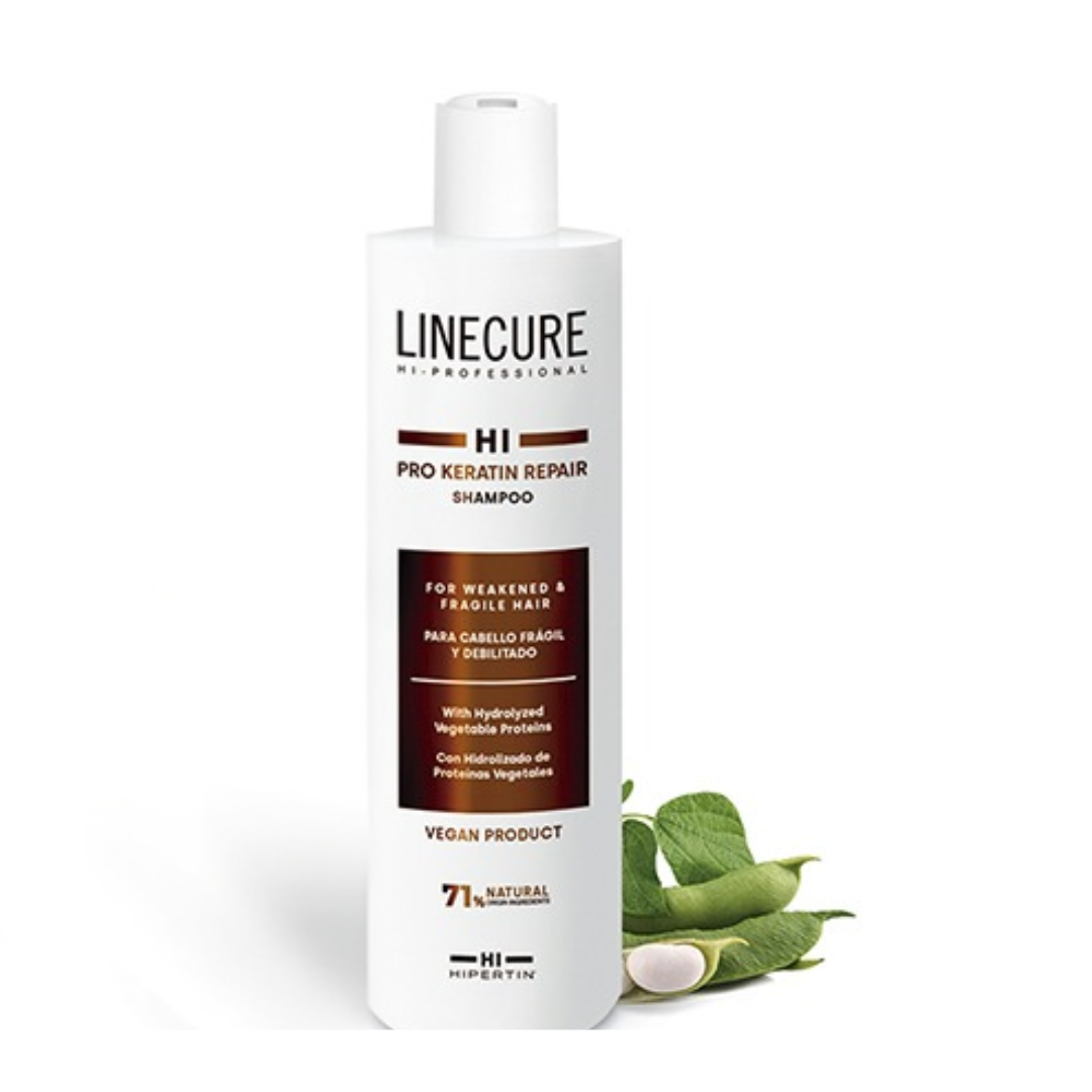 Herpatin-Linecure-Shamp-Pro-keratin-repair-300ml hipertin Linecure Shampoing Pro keratin Repair 300ml – Image 1