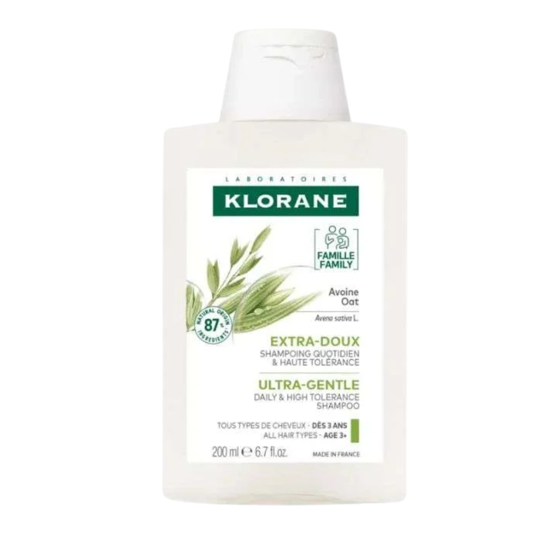 Kl-Shampoing-Avoine-Extra-Doux-200ml Klorane Shampoing Avoine Extra Doux 200ml – Image 1