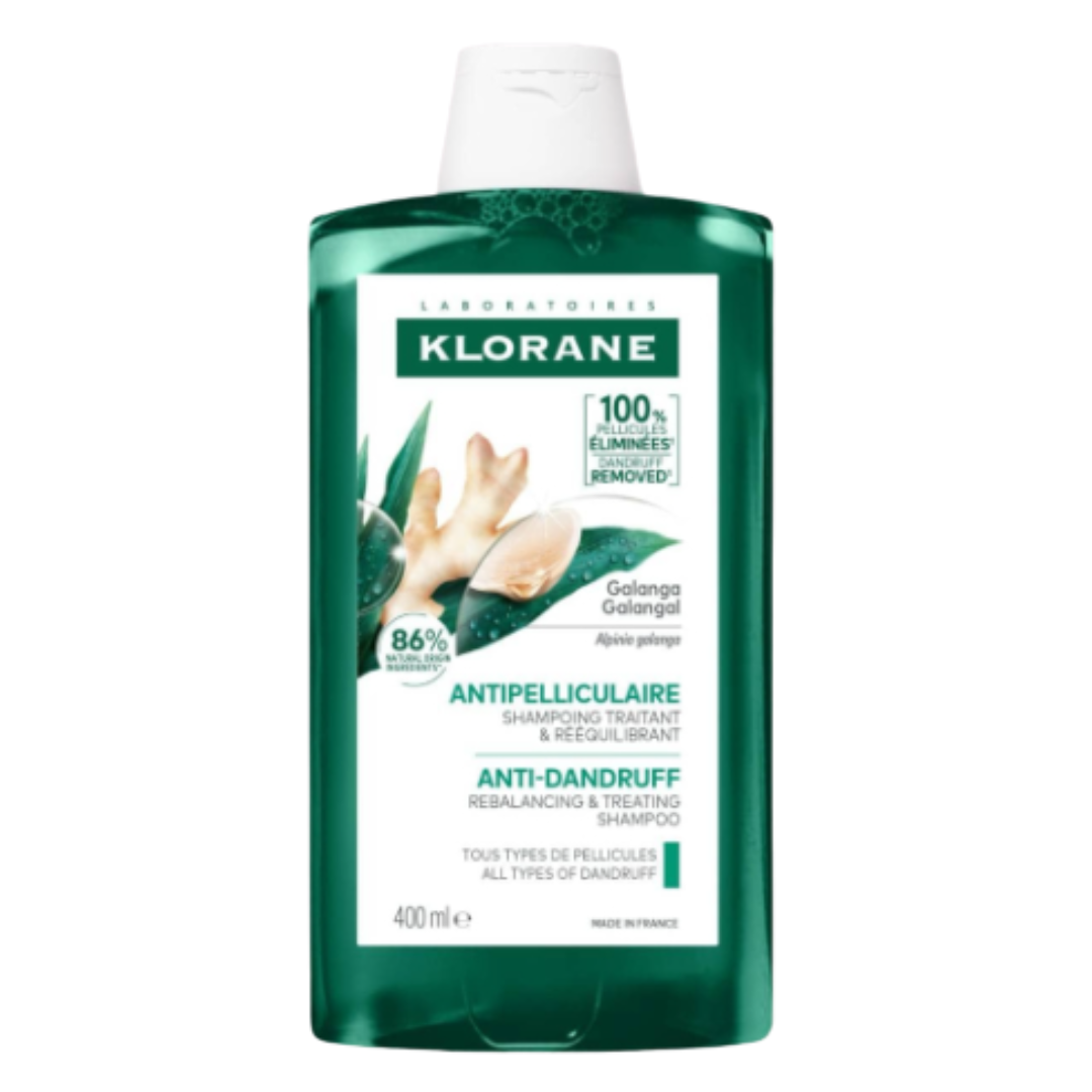 Kl-Shampoing-Galanga-Anti-Pelliculaire-400ml Klorane Shampoing Galanga Anti-Pelliculaire 400ml – Image 1