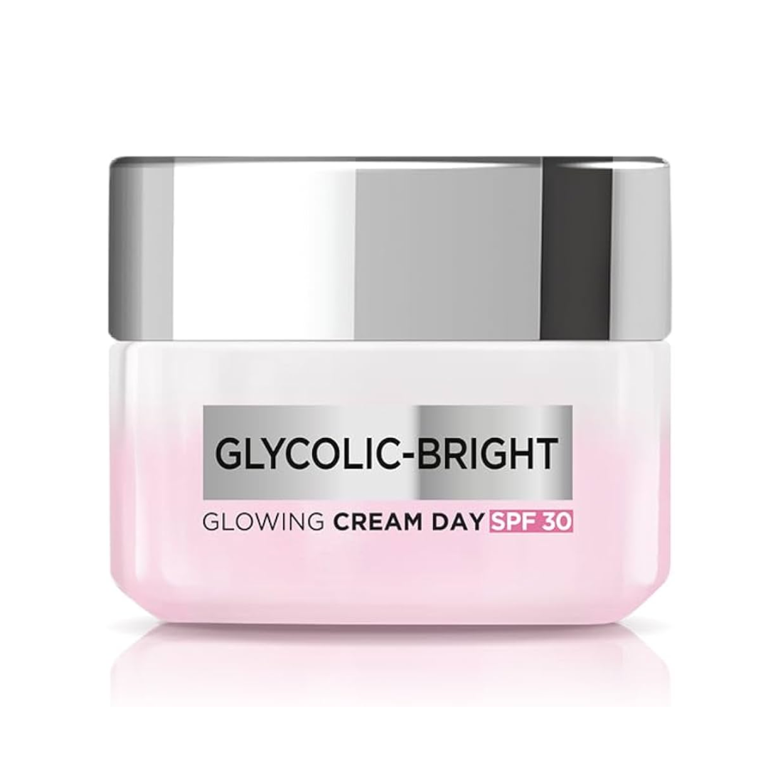 LOreal-Paris-Glycolic-Bright-Creme-de-Jour-Spf30-50ml L'Oreal Paris Glycolic-Bright Créme de Jour Spf17 50ml – Image 1
