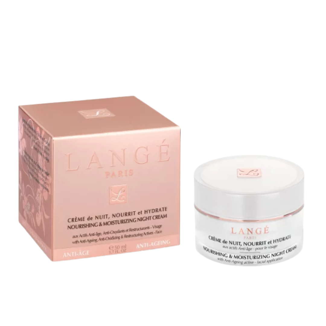 Lange-Creme-De-Nuit-Nourrit-Et-Hydrate-50ml Langé Creme De Nuit Nourrit Et Hydrate 50ml – Image 1