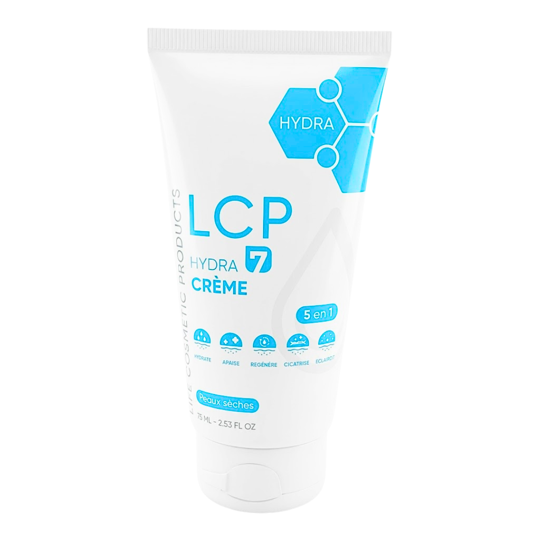 Lcp-Hydra7-Creme-Hydratante-Ps-75ml LCP Hydra7 Creme Hydratante Peaux Seches 75ml – Image 1