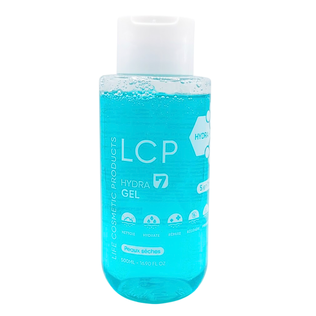 Lcp-Hydra7-Gel-Netoyant-Ps-500ml LCP Hydra7 Gel Netoyant Peaux Seches 500ml – Image 1