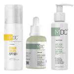 Mdc Anti Acne Gel Purifiant+Serum Anti Acne+Ecran Solaire Pack