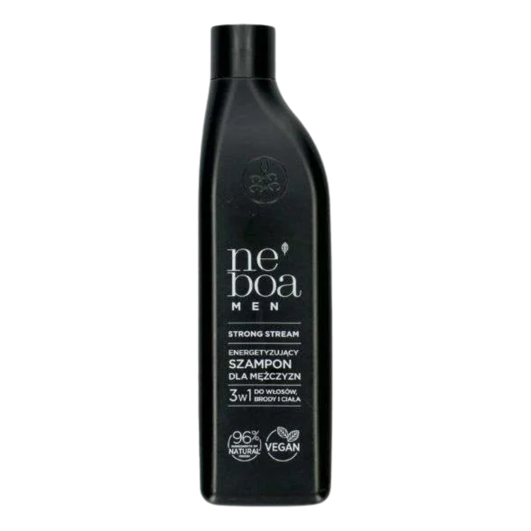 Neboa-Shampoing-Homme-Energisant-3en1-300ml Neboa Shampoing Homme Energisant 3en1 300ml – Image 1