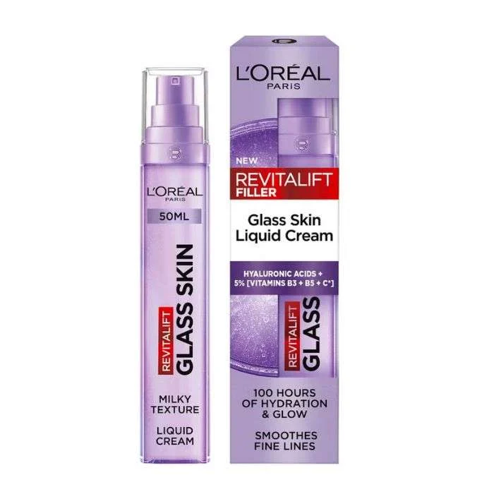 Oreal-Revitalift-Laser-Serum-Anti-Age-Triple-Action-30ml L'Oreal Paris Revitalift Filler Glass Skin Liquid Cream 50ml – Image 1