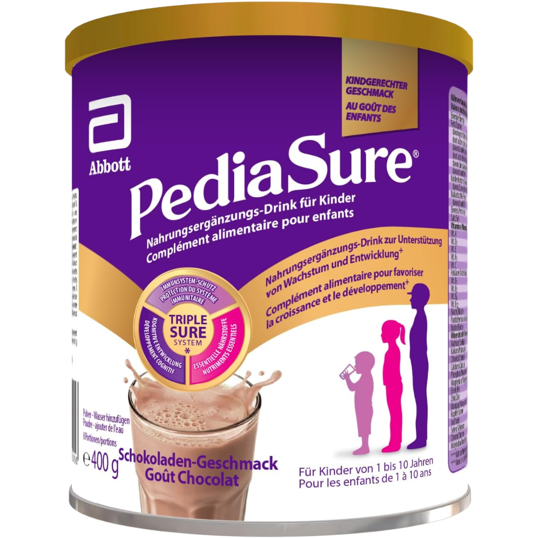 Pediasure-Complete-Chocolate-Poudre-400g Pediasure Complete Chocolate Poudre 400g – Image 1