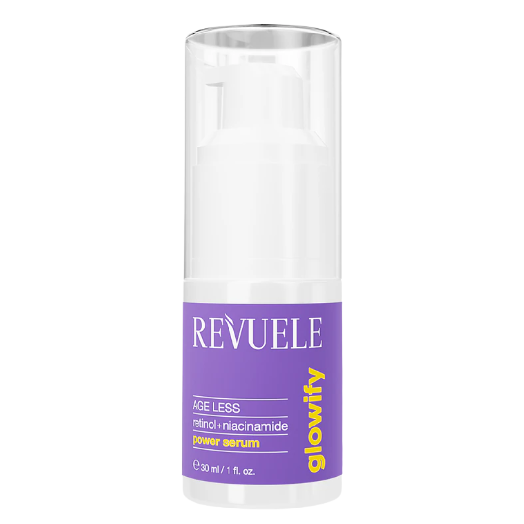 Revuele-Age-Less-Power-Serum-Retinol-Niacinamide-30-Ml Revuele Age Less Power Serum Retinol + Niacinamide 30 Ml – Image 1