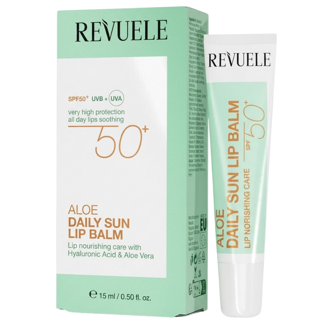 Revuele-Aloe-Daily-Sun-Lip-Balm-Spf-50-15-Ml Revuele Aloe Daily Sun Lipstick Balm Spf 50+ 15 Ml – Image 1