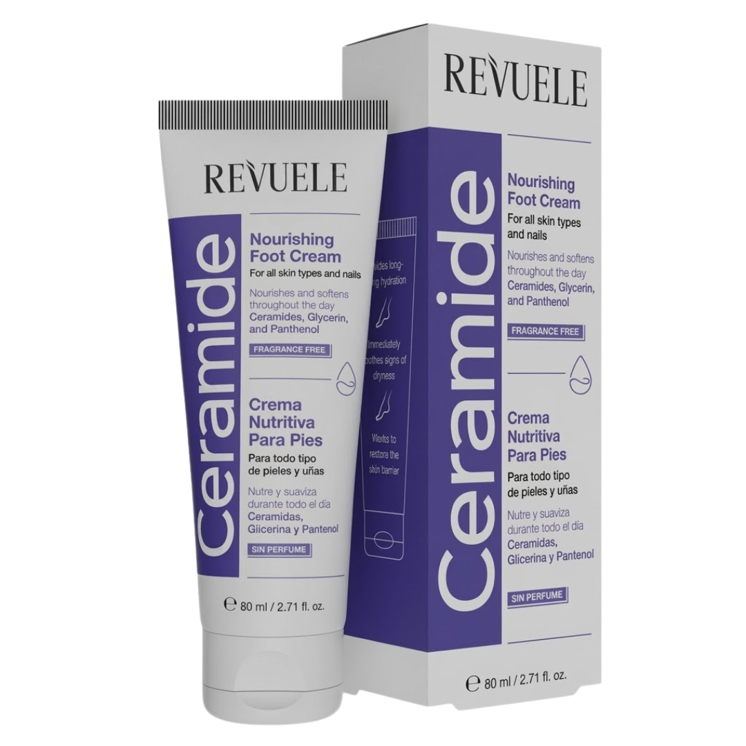 Revuele-Ceramide-Nourishing-Foot-Cream-80ml Revuele Ceramide Nourishing Foot Cream 80ml – Image 1