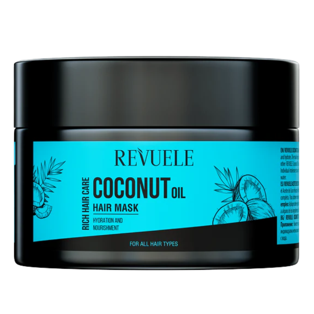 Revuele-Coconut-Oil-Hair-Mask-360ml Revuele Coconut Oil Hair Mask 360ml – Image 1