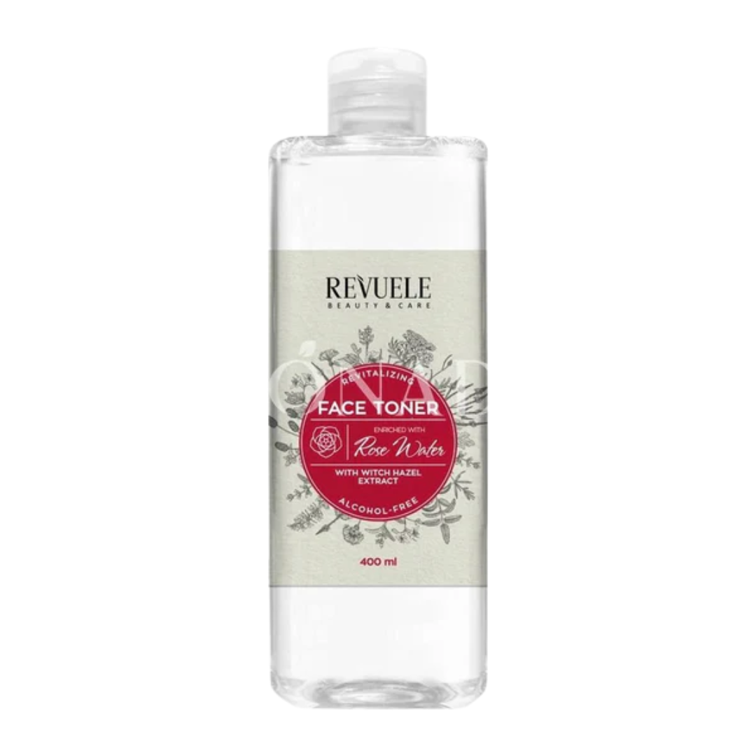 Revuele-Face-Toner-With-Witch-Hazel-And-Rose-Water-400ml Revuele Face Toner With Witch Hazel And Rose Water 400ml – Image 1