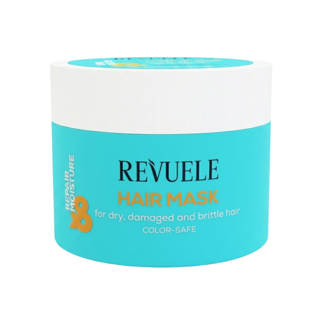 Revuele-Hair-Mask-Repair-Moisture-300ml Revuele Hair Mask Repair & Moisture 300ml – Image 1