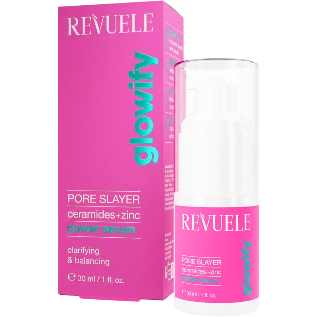 Revuele-Pore-Slayer-Power-Serum-Ceramides-Zinc-30-Ml Revuele Pore Slayer Power Serum Ceramides + Zinc 30 Ml – Image 1