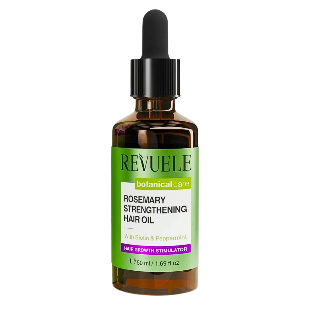 Revuele-Rosemary-Strengthening-Hair-Oil-50ml Revuele Rosemary Strengthening Hair Oil 50ml – Image 1