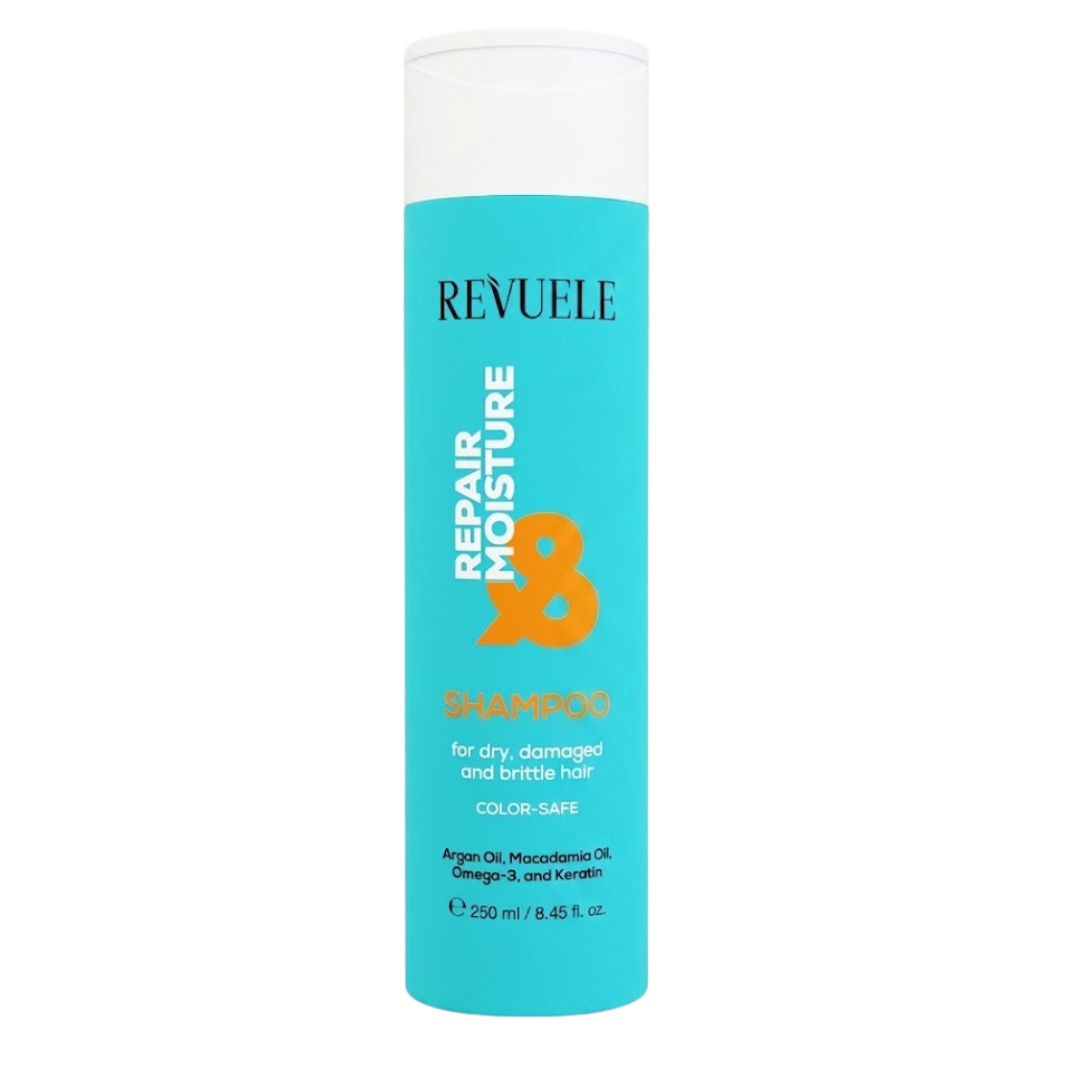 Revuele-Shampoo-Repair-Moisture-250ml Revuele Shampoing Repair & Moisture 250ml – Image 1