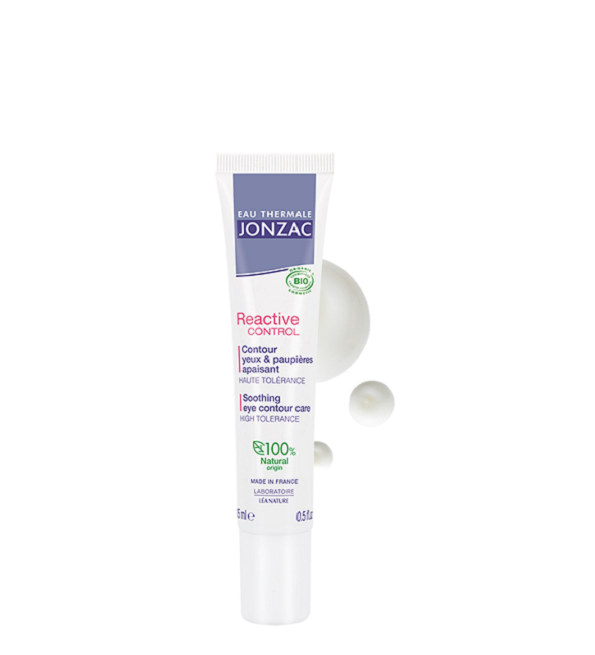 contour-yeux-apaisant-reactive-control-jonzac-1 JONZAC CONTOUR YEUX & PAUPIÈRES APAISANT - PEAUX INTOLÉRANTES À TENDANCE ALLERGIQUE 15ml – Image 1