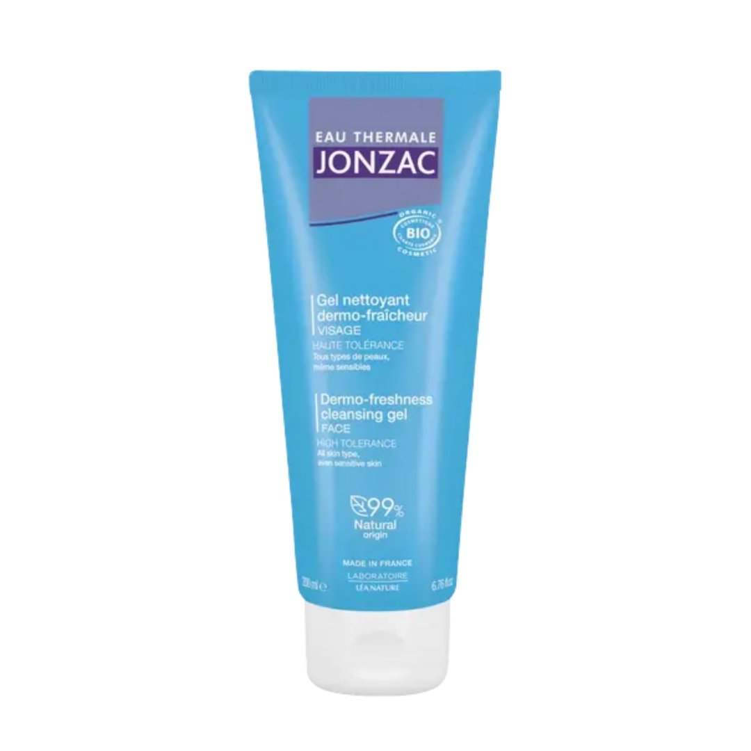 jonzac-GEL-NETTOYANT-DERMO-FRAICHEUR EAU THERMALE JONZAC RÉHYDRATE GEL NETTOYANT DERMO-FRAÎCHEUR 200 ml – Image 1